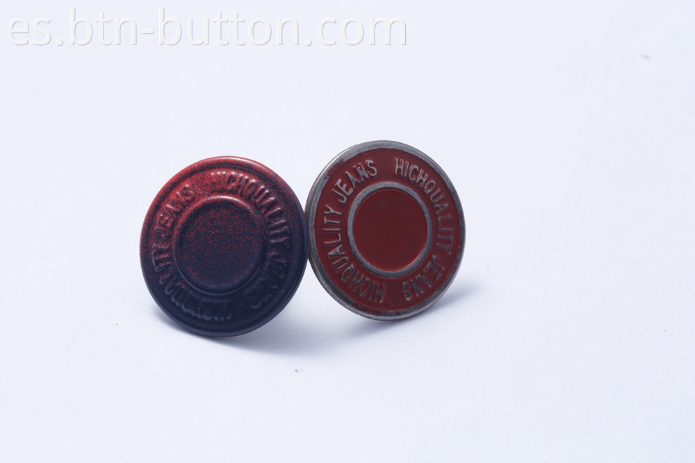Metal snap button for coat